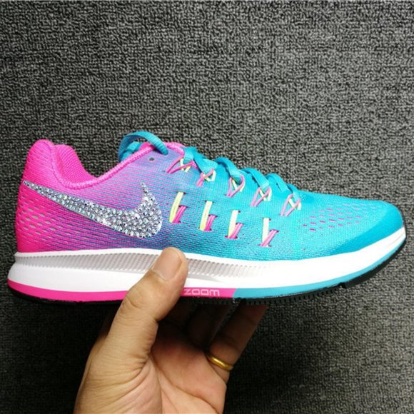 Custom Bling Nike Running Sneaker Sport Shoes E2 - Picture 1 of 3